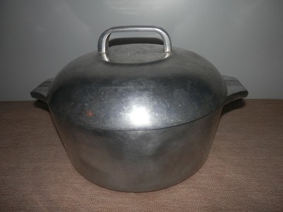Vintage Wagner Ware Sidney O Magnalite 4248 P Aluminum Pot Dutch Oven 10 W Lid Ebay