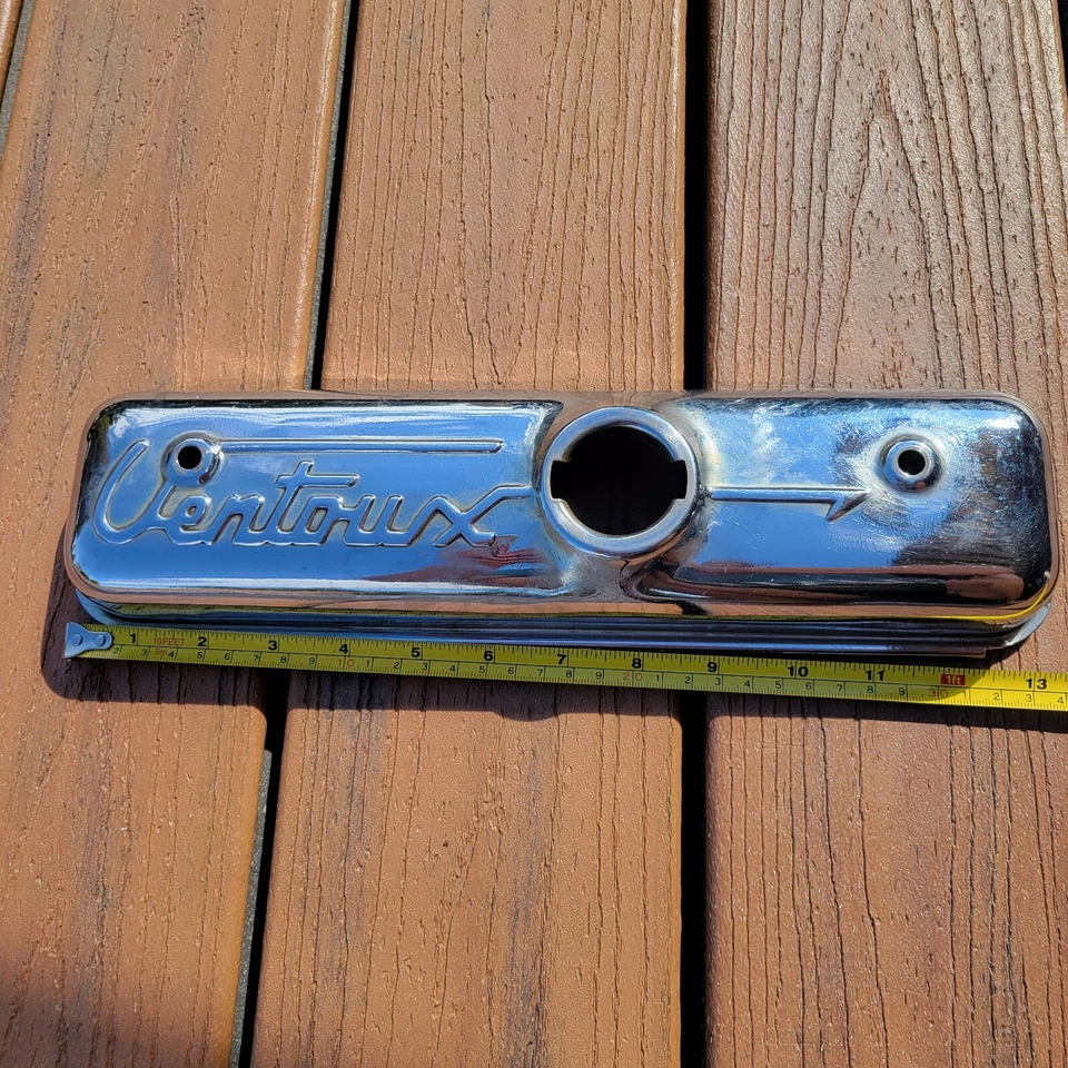 Renault Ventoux Chrome Valve Cover Dauphine Ondine Car - Image 4 of 4