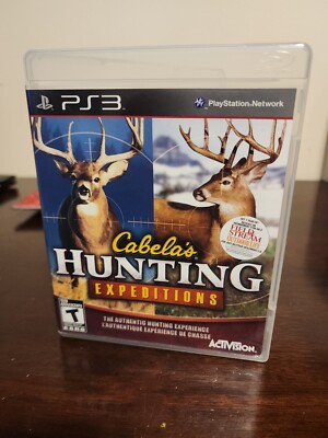 Cabela's Hunting Expeditions Video Game Sony PlayStation 3 PS3 Cib