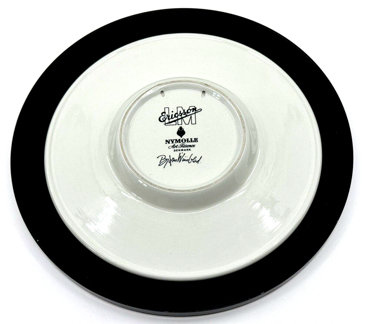 Bjorn Wiinblad イヤープレート1986-87年 NYMOLLE窯｜Bjorn Wiinblad