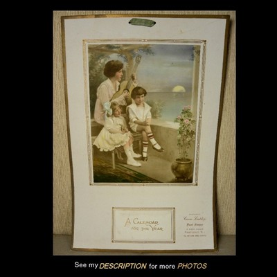 antique-1920-unused-wall-calendar-chromolithograph-home-sweet-home-pawtucket-ri-ebay