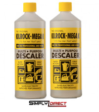2 x Kilrock Mega-K Multi-Purpose Concentrated Descaler 1Ltr Limescale Remover