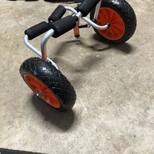 Universal Kayak Dolly Cart Folding All Terrain 250 lbs Capacity with Solid Wh...