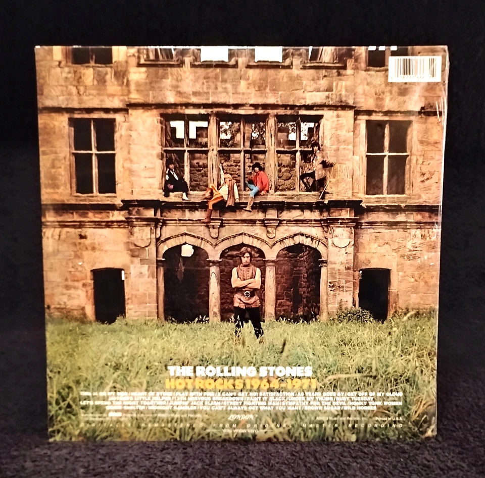 (SEALED) ROLLING STONES "HOT ROCKS / BEST OF" (RARE VINYL X2 / REMASTERED -1986) - Image 4 of 4