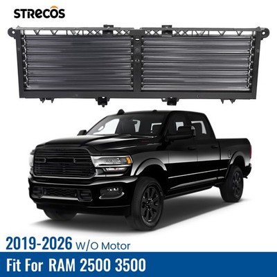 Front Active Grille Shutter Shell For 2019-2026 Ram 2500 3500 68452775AC
