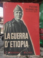RARO VOLUME BADOGLIO LA GUERRA D'ETIOPIA 1937 COMPLETO DI BOX E CARTINE  Mg 1