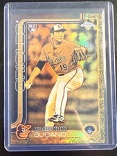2025 Topps Gilded Tomoyuki Sugano /199 Baltimore, Colorado Rockies- Rookie Card