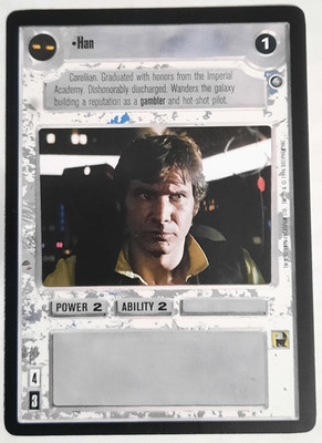 SWCCG Jedi Pack Premium Han [LP-NM] Star Wars CCG