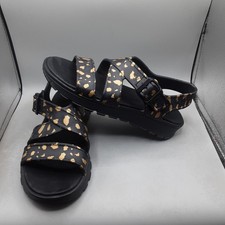 Skechers Foamies Footsteps Fierce Vibes Sandals Women's 8M Black A28