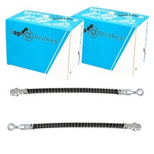 2x RAP BRAKES BREMSSCHLÄUCHE VORNE passend für KIA PICANTO