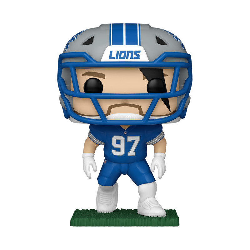 Funko POP! Aidan Hutchinson Detroit Lions NFL Figure 326 W/Protector FREE SHIP