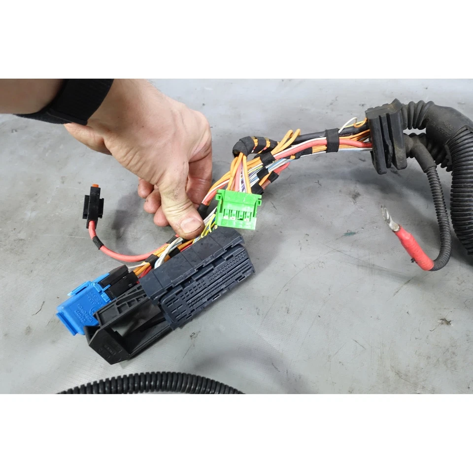 Arnés de cableado del motor bobina de encendido dañado 08-13 BMW E90 serie 3 N51 N52 OEM Foto 2 de 4