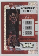 2021-22 Panini Contenders FOTL Opening Night Ticket 16/25 Gary Trent Jr #21 08fz