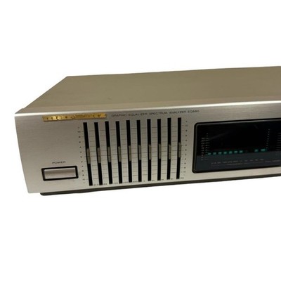 Marantz EQ580F graphic equalizer Gold Spectrum Analyzer