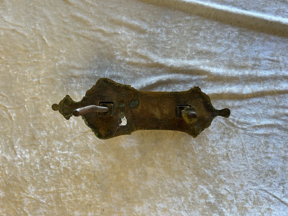 Heurtoir marteau de porte Pendeloque sur plaque Porte d'entrée - Photo 3/4