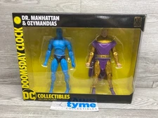 DC Collectibles Doomsday Clock Dr. Manhattan & Ozymandias Figure New