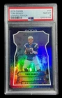 2016 panini #57 tom brady; blue SSP shining armor holo PSA 8  VERY RARE