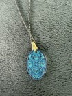 Vintage Swarov-skiStyle  Aurora Borealis Kaleidoscope Starburst Pendant Necklace — photo 2