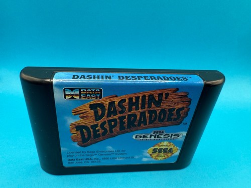 Dashin' Desperadoes Sega Genesis 1993 CIB with Manual Complete in Box - Picture 7 of 11