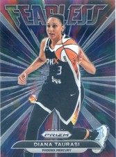 2022 Panini Prizm WNBA DIANA TAURASI #7 FEARLESS Insert MERCURY