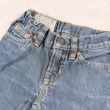 Polo Ralph Lauren Toddler Boys Blue Denim Jeans Adjustable Waist Size 3/3T