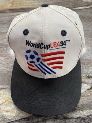 Vintage 1994 FIFA USA World Cup original snapback cap hat RARE BLACK BRIM !!!