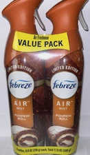 Febreze AIR 8.8 -oz Pumpkin Roll Dispenser Air Freshener 2 pk