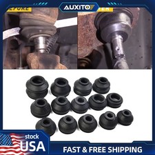 14x Ball Joints Boots Dust Cover Tie Rods Ends Replacement Linkages Rubber Kit