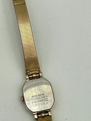 Vintage Seiko 2Y00-5439 Quartz Watch Women's White Dial Gold Tone NEED BATTERIES - Picture 6 of 7
