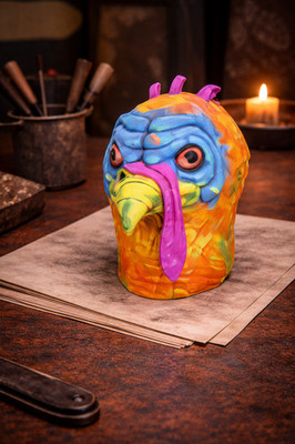 PS4 / PS5 -  Fallout 76 - Fasnacht Glowing Turkey Mask