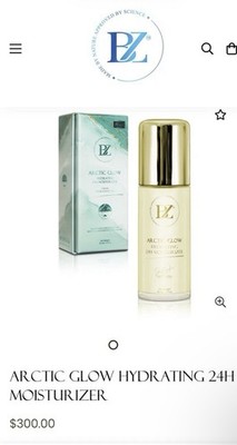 Below Zero Arctic Glow Hydrating & Cooling Daily Moisturizer |  Luxury Skincare