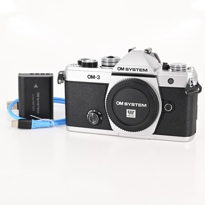 Olympus OM System OM-3 20.4MP Mirrorless Digital Camera Body #547