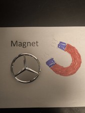 Magnet K&uuml;hlschrank Mercedes Autohaus Werkstatt Geschenk 3D
