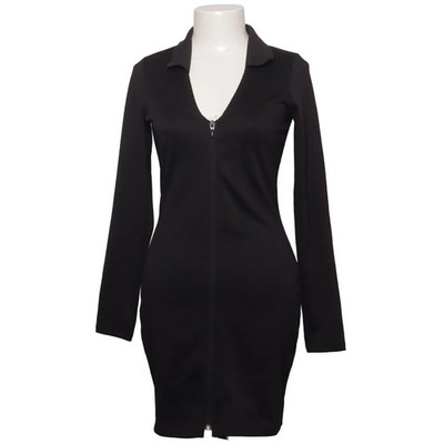 Divided by H&M, Kleid, Größe: M, Schwarz, Elasthan/Polyester, Einfarbig #LyS