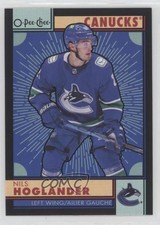 2022-23 O-Pee-Chee Retro Black Border 83/100 Nils Hoglander #230 0c3