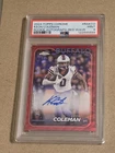2025 Topps Keon Coleman Red (PSA 9)