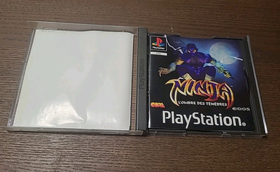 Jeu PS1 Ninja : L'Ombre Des Ténèbres - Version PAL - Bon état (boîtier + Instructions)
