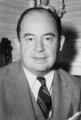 Dr John Von Neumann world famous mathematician member of Atomic En- Old Photo