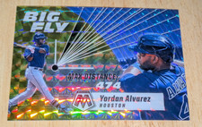Yordan Alvarez Houston Astros 2021 Panini Mosaic Big Fly GOLD MOSAIC #'ed /99