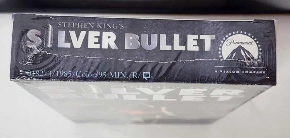 Stephen King's Silver Bullet (VHS, 1993) Gary Busey, Corey Haim Horror HTF - Image 2 of 4