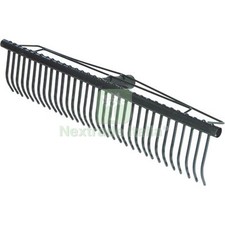 1PZ RASTRELLONE ACCIAIO ERBA STARS DENTI 32 CM 59 O.MM 26: