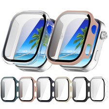 For Redmi Watch6 Protective Case with Tempered Glass Screen Protector
