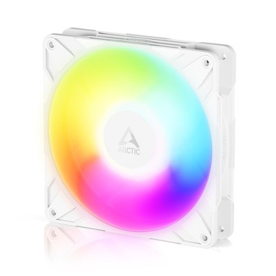 ARCTIC P14 Pro Reverse A-RGB weiss Lüfter PC 140mm Flow invertiert Case Fan