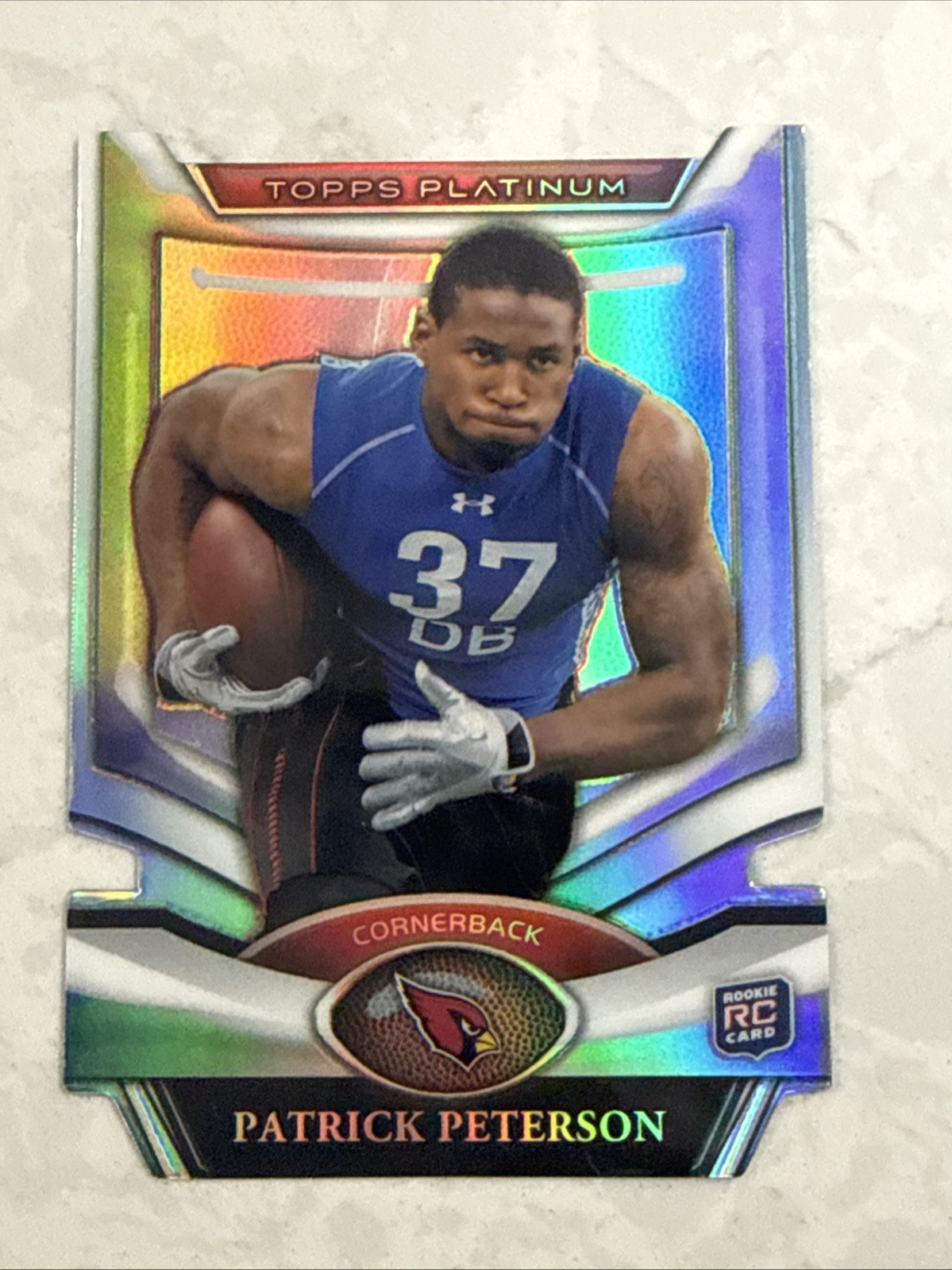 Patrick Peterson Topps Platinum Platinum Die-Cut #PDCPP Base