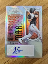 2025 Panini Crusade Luke Shliger Majestic Marks Auto #25 San Francisco Giants