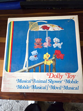 Dolly Toy Musical Animal Shower Crib Mobile, Multicolor, MPN 603