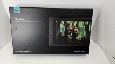 Huion Kamvas Pro 16 GT-156 Pen Display Tablet   Open Box Complete Drawing Tablet