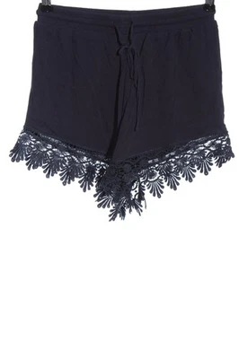 CHARLOTTE RUSSE Short taille haute Dames Pantalon court T EU 36 bleu - Photo 1/4