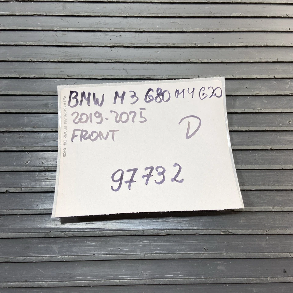 2019-2025 BMW M3 G80 G20 Front Windshield Glass Window Panel 7477267 OEM - Изображение 2 из 4