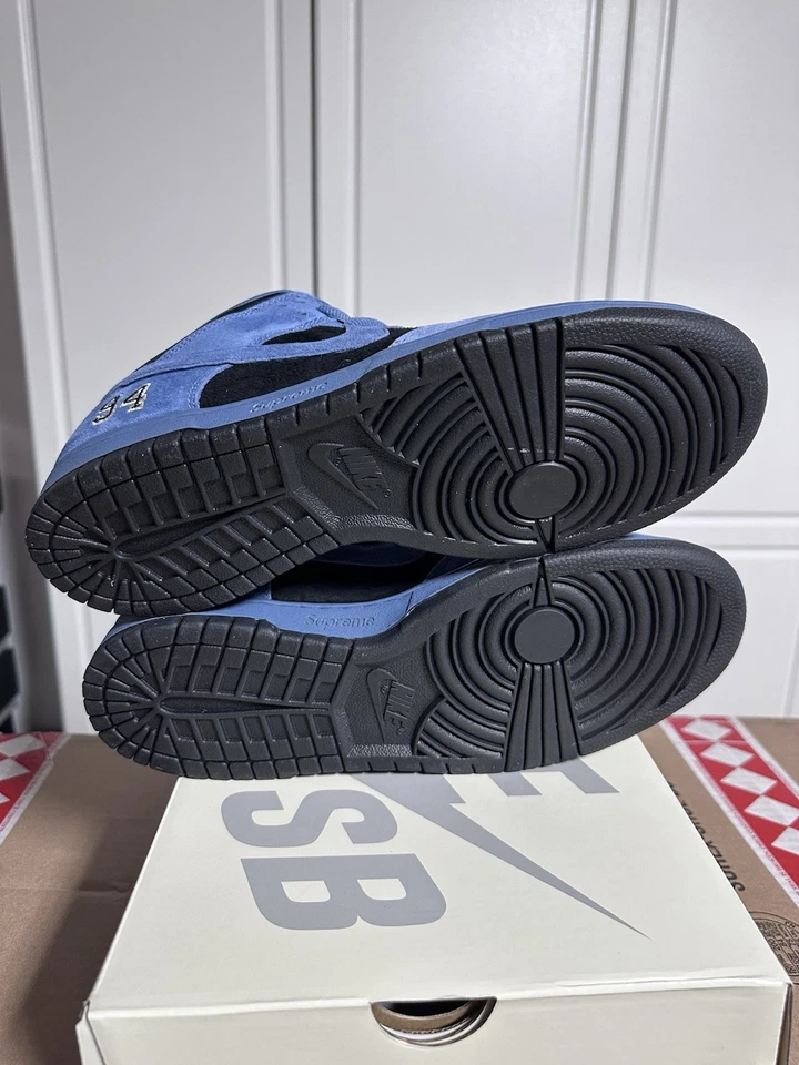 МУЖСКИЕ РАЗМЕРЫ - Supreme x Nike SB Dunk низкий 94 океана туман США эксклюзивный Быстрая доставка✅ - Изображение 4 из 4